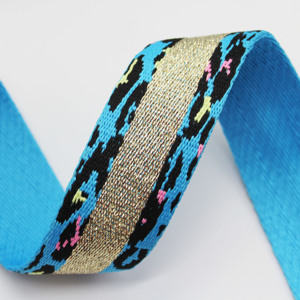 Catégorie Produit Tissu décoratif écologique 50mm 1.5mm Ruban <span class=keywords><strong>jacquard</strong></span> traditionnel épais pour l'artisanat et la sangle de cadeaux - Product Image 4