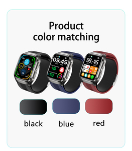Montre intelligente S17 avec suivi de la santé ECG SOS, pompe à air, mesure de la pression artérielle, suivi de la forme physique, écran AMOLED 2,06 pouces - Product Image 4