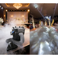 Machine à brouillard bas portable DMX 6000W à glace sèche pour effets de scène, mariages et soirées disco