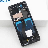 Écran AMOLED 6,8 pouces pour téléphone portable, écran LCD pour Galaxy Samsung S21 Ultra 5G, remplacement d'écran LCD G998 G998U G998B, écran OLED