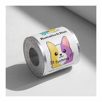Produk baru kustom stiker vinil cangkir segel lilin botol anggur