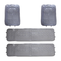 Vente en gros de coussinets universels pour pieds de voiture, ensembles complets, tapis de sol imperméable et antidérapant en PVC, coussinets éblouissants pour pieds