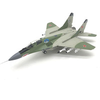 Tahsil Diecast Model 1:100 MIG-29 avcı Metal uçak modeli koleksiyonu veya hediye için sovyet rusya askeri uçak