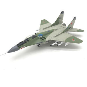 Modèle réduit de collection 1:100 MIG-29 Chasseur Avion en métal modèle d'avion militaire russe soviétique pour collection ou cadeau - Product Image 5