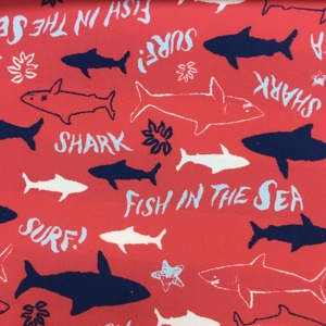 Cá Sealife mô hình in đồng bằng đào da cho áo choàng mũ áo gió - Product Image 2