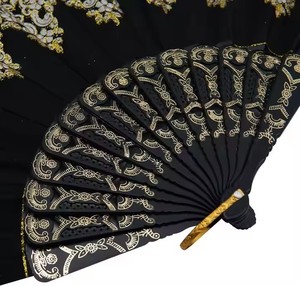 2025 all'ingrosso stile spagnolo ventaglio pieghevole palmare oro polvere di plastica <span class=keywords><strong>moneta</strong></span> per matrimoni feste e danza arte artigianato & regalo - Product Image 5