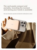 Anker Nano Air2 Power Bank Ultra-Tipis 5.000 MAh Mini Pengisi Daya Nirkabel Portabel Power Bank Logam Pabrik untuk Promosi