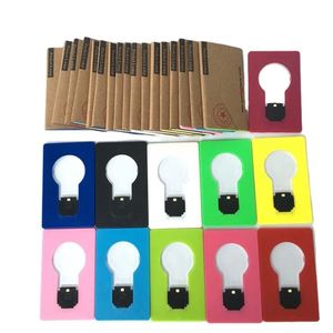 Soporte para Teléfono Móvil con Logotipo Personalizado, Impresión UV, Mini Tarjeta Plegable Luminosa, Bombilla LED de Luz Nocturna Portátil Promocional - Product Image 2