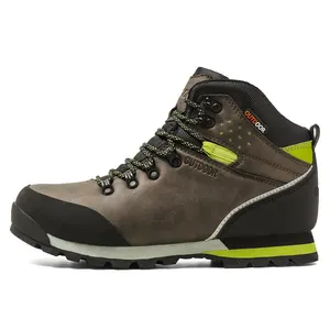 scarpe di colore biege Suppliers-Impermeabile scarpe da trekking all'aria aperta degli uomini di alta-top scarpe da trekking