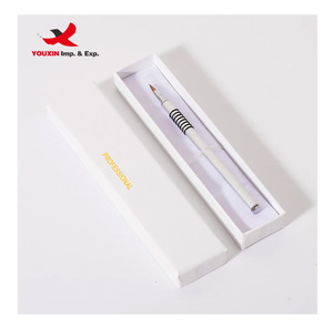 Pinceles para Uñas 3D de Fábrica a Bajo Precio, Mango Metálico Plateado Antideslizante, Pincel para Uñas Acrílicas, Se Acepta Logotipo - Product Image 6