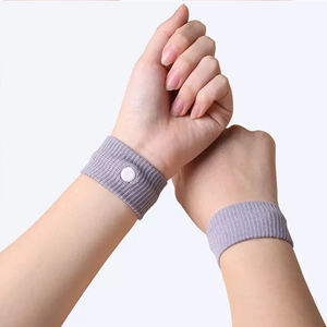 Hareket Hastalığı Bantları Doğal <span class=keywords><strong>Acupressure</strong></span> Mide Bulantısı Giderici Anti Bulantı Bilekliği - Product Image 2