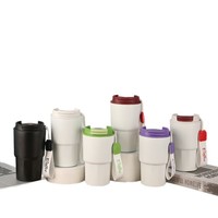 Mug isotherme de voyage en acier inoxydable 304 avec affichage de la température intelligent, logo personnalisé, 550 ml