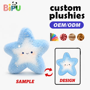 Produttore di Giocattoli in Peluche, Cavalluccio Marino Blu Personalizzato OEM con Logo Ricamato, Imbottito in Morbidissimo Cotone PP, Animali Marini in Peluche - Product Image 3