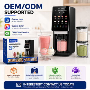 Teendow KF-2501 Ice <strong>Cream</strong> <strong>Maker</strong> &amp; Frozen Dessert <strong>Maker</strong> Home Electric Quick Freezing Frozen Drink Ice <strong>Cream</strong> Slushy <strong>Maker</strong> - Product Image 1
