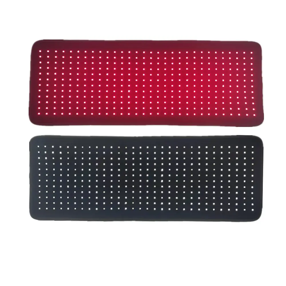 Led Therapie Riem Schouderpad Rood Licht 660nm Nabij Infrarood 850nm Therapiepad Met Pulsfunctie 6 Modi