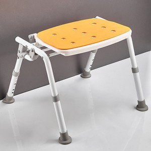 Chaise de bain YJL 472x553x355-455mm en alliage d'aluminium pliable antidérapante pour personnes âgées, usage domestique - Product Image 2