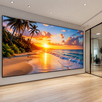 Écran LED d'intérieur à pas de pixel fin P1.95 P2.5 avec taux de rafraîchissement de 3840 Hz pour murs vidéo, salles d'auditorium scolaires, universitaires et cinémas