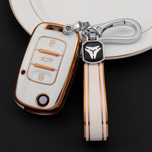 Étui de protection pour clé de voiture en TPU souple de qualité supérieure pour SGMW WULING RONGGUANG Hongguang Porte-clés Porte-clés Sac Accessoires - Product Image 3