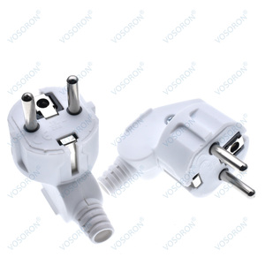 Fiche Mâle Raccordable UE 16A 4.8mm pour Prises Électriques Câbles Adaptateur Rallonge Connecteur Courant Alternatif - Product Image 3