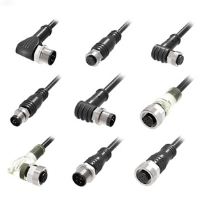 Sensor Accessory M8 M12 3 Pin 4 Pin PVC PUR Connection Cable Connector - Product Image 5