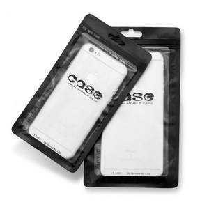 Điện thoại di động Trường hợp bìa Phụ kiện bao bì, Zip khóa OPP Túi nhựa với dây kéo hanghook và lỗ trên đầu trang - Product Image 6