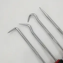 Tournevis 4 pièces durable de qualité supérieure à angle droit crochet outil de retrait crochet ensemble - Product Image 5