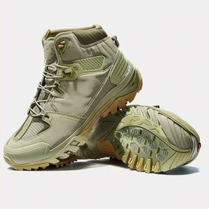 Chaussures de randonnée légères montantes directes d'usine pour hommes chaussures de sport d'escalade en plein air antidérapantes avec bout rond pour l'hiver - Product Image 4