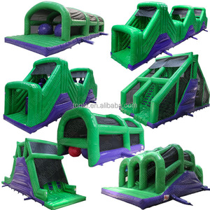 Castillo gigante y grande de china para saltar al aire libre, campo de obstáculos inflable personalizado para adultos, 5k, venta al por mayor - Product Image 3