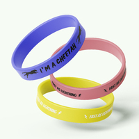 Pulsera de Silicona con Código de Cristal a Todo Color, Brazalete Hueco de Silicona, Ajustable, Goma, Enfermera