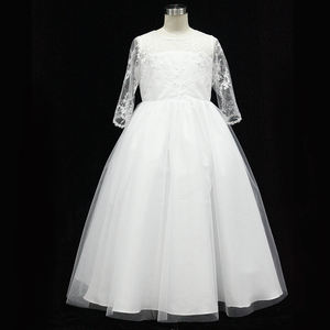 D30521 de moda flor chica vestido de fiesta de cumpleaños de la boda princesa bebé Niñas <span class=keywords><strong>Ropa</strong></span> niñas vestidos de fiesta - Product Image 3