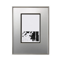 Tableau mural abstrait moderne et minimaliste pour salon et chambre, photographie artistique de l'espace négatif, encadré argenté