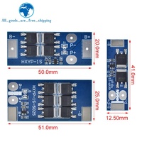 BMS 1S 12A 16A 24A 3.7V LiFePO4 carte de Protection de batterie au Lithium 18650 4.2V tension de charge/court-circuit/prévention des surcharges