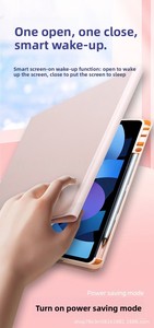 Funda con Teclado Inalámbrico para Tablet <span class=keywords><strong>Samsung</strong></span> Galaxy <span class=keywords><strong>Tab</strong></span> <span class=keywords><strong>A8</strong></span> 10.5, Retroiluminación de 7 Colores, Soporte Desmontable, Ranura para Lápiz - Product Image 3