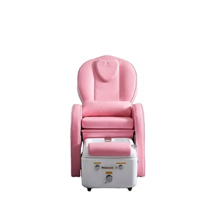 Fauteuil de massage spa pour salon de manucure, fauteuil-lit de pédicure avec massage du dos - Product Image 1