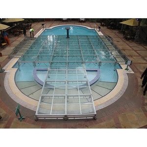 Scène de piscine transparente en alliage d'aluminium Dragonstage, petite scène musicale extérieure, légère, réglable, capacité de charge de 750 kg/m² - Product Image 2