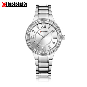 Montre Femme CURREN 9004 Tendance Décontractée, Montre à Quartz de Luxe, Étanche, Multifonction, Lumineuse, pour Affaires, Reloj - Product Image 6