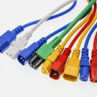 SPT-2W SPT-2-R Européenne VDE 6ft Norme IEC C13 C14 Câble D'alimentation avec différentes couleurs-03