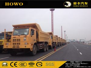 King HOWO — <span class=keywords><strong>camion</strong></span> <span class=keywords><strong>benne</strong></span> à basculer 75T, 6X4, 371hp, système de monte-charge HYVA et Transmission automatique, hors piste - Product Image 4