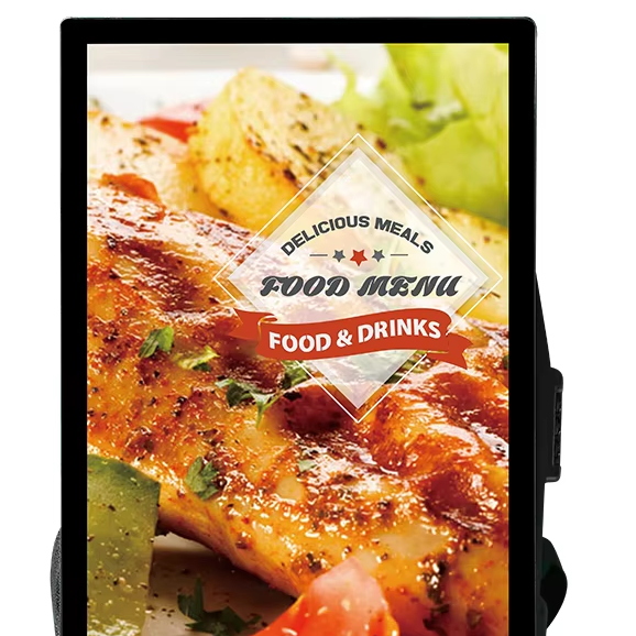 21-27 Inches Indoor Android LCD Vertical Video Digital Signage Displays Internet Advertising Backpack Billboard Featuring Human