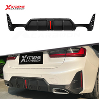 Kit carrosserie XTREME en fibre de carbone sèche avec diffuseur arrière et feu stop LED pour BMW G20 G21 320i 330i M340i 2022-2026