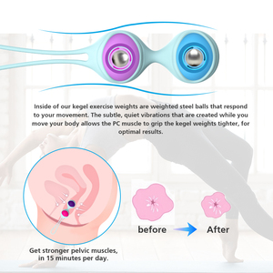 YLove Boules de Kegel lestées en silicone ABS, 10 modes de vibration, renforcement du plancher pelvien pour femmes, télécommande sans fil, IPX65 - Product Image 4