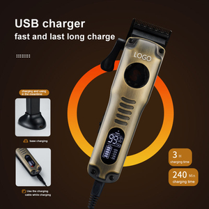 Recortadora de Pelo Profesional con Pantalla de Velocidad, Mayor Duración de Batería, para Corte Personal y Diseño de Peinados - Product Image 6