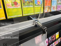 Vitrine de présentation de cartes de sport de collection TGC Store Trading, en acrylique, avec serrure, pour cartes classées, présentoir de cartes acryliques