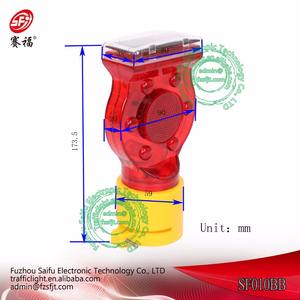 उच्च तीव्रता सौर पावर एलईडी चेतावनी स्ट्रोब यातायात प्रकाश - Product Image 2
