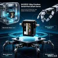 Repuestos de Motor Servo Digital Inteligente HL-2915-C001 para Pinza Robótica Antropomórfica ORCA HAND de Código Abierto