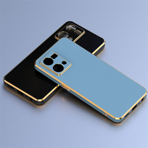 Fundas de teléfono móvil de TPU con marco de galvanoplastia 6D flexible para Huawei <span class=keywords><strong>Honor</strong></span> Magic V2 funda trasera suave con botón galvanizado - Product Image 3