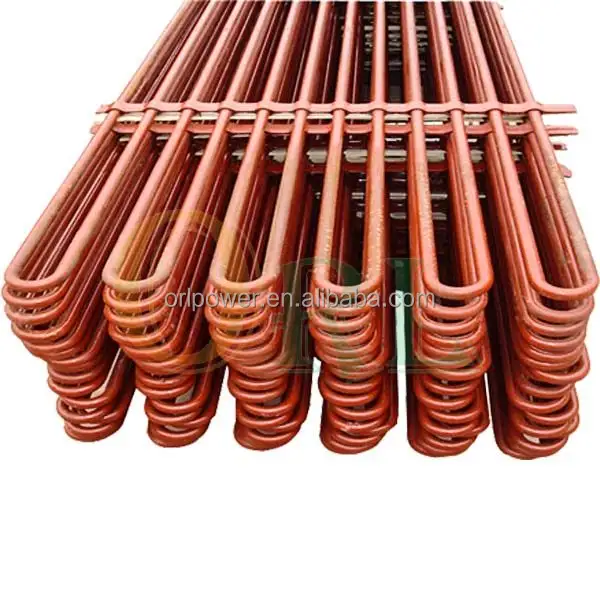 Evaporatör bobin kazan superheater ve reheater ısı değişimi