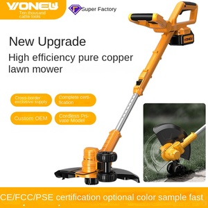 Wanniu Lithium Battery Rechargeable Multifunctional Wireless Weeder Handheld Lawn <b>Mower</b> for Household Use Ymn21 Battery Powered - Product Image 2