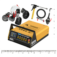 AUTOOL EM355 Testeur de batterie de voiture portable compatible multi-marques et onduleur d'alimentation 110V/220V pour la programmation des batteries EFB et GEL