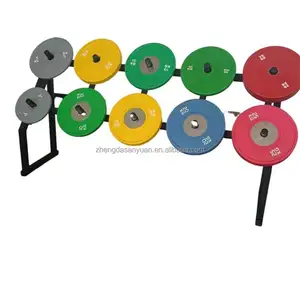 Duurzame Gym Barbell Plaat Rubber Gewicht Plaat